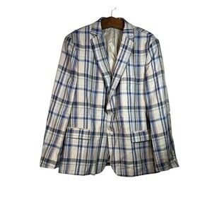 Ralph Lauren Black Label Men's Classic-Fit Ultraflex Stretch Linen Blazer Sz 46R